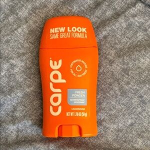 Carpe Fresh Powder Antiperspirant Deodorant - Orange